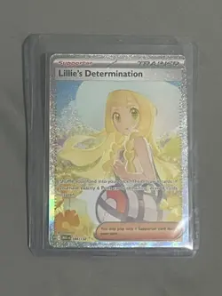 Lillie’s Determination Pokemon Mega Evolution Special Illustration Rare 184/132 - Image 1