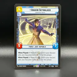 Star Wars Unlimited Anakin Skywalker Champion of Mortis Card 070/264 LOF - Image 1