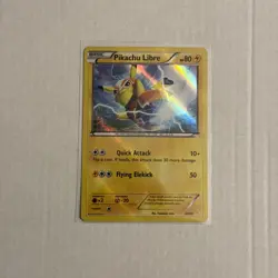Pokemon TCG Pikachu Libre 30/30 Holo Card. Pk000861 - Image 1
