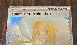 Pokemon Lillie's Determination Special Illustration Rare 184/132 Mega NM - Image 2