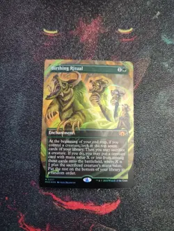 Birthing Ritual - Borderless - Foil - Modern Horizons 3 - MtG Magic - Pack Fresh - Image 1