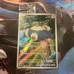 Pokemon TCG Snorlax #51 Scarlet & Violet 151 Promo Card Near Mint SEALED - Image 1
