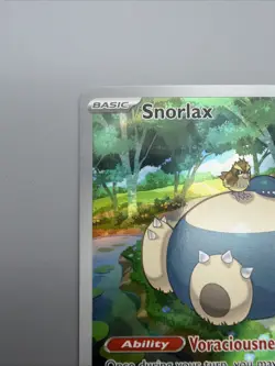 Pokemon TCG Snorlax Promo Holo Card 151 Scarlet and Violet #51 - Image 2