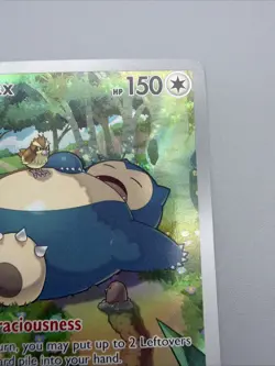 Pokemon TCG Snorlax Promo Holo Card 151 Scarlet and Violet #51 - Image 3