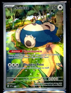 1x Pokemon TCG Snorlax #51 Scarlet & Violet 151 Promo NM TCG Pokemon 0104#1-2 - Image 1