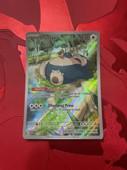 Snorlax SVP 051 Pokemon TCG Scarlet & Violet 151 ETB Black Star Promo Card #51 - Image 1