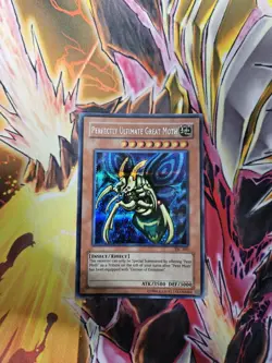 Yu-Gi-Oh TSC-001 Perfectly Ultimate Great Moth Prismatic Secret Rare LP - Image 2