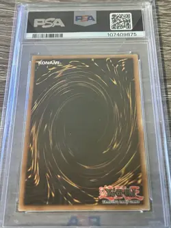 Yu-Gi-Oh! Blue-Eyes White Dragon DPKB-EN001 Super Rare 1st Edition PSA 9 Mint - Image 2