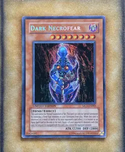 Yugioh Dark Necrofear MC1-EN005 Secret Rare Limited Edition NM - Image 1