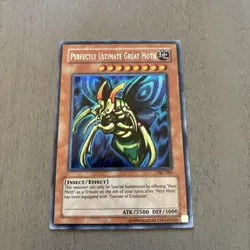 Yu-Gi-Oh Perfectly Ultimate Great Moth TSC-001 Secret Rare - Image 1