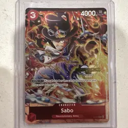 One Piece TCG Sabo P-044 (Championship 2024 Event Pack) Promo (c) - Image 1