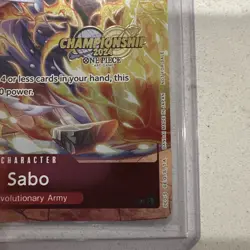 One Piece TCG Sabo P-044 (Championship 2024 Event Pack) Promo (c) - Image 4