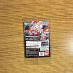 Bandai Namco One Piece CCG Monkey D. Luffy US Voyage PROMO Holo Leader 5000 - Image 2