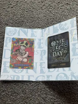 Monkey D. Luffy One Piece Day'25 Premium Card Collection (2025) Promo #P-110 - Image 1