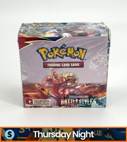 POKEMON TCG SWORD & SHIELD BATTLE STYLES SEALED BOOSTER BOX - Image 1