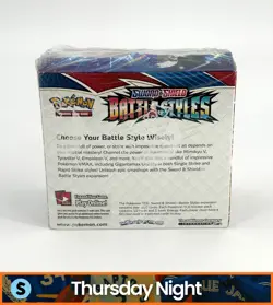 POKEMON TCG SWORD & SHIELD BATTLE STYLES SEALED BOOSTER BOX - Image 2