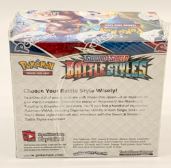 Pokemon TCG Sword & Shield Battle Styles Booster Box SEALED - Image 5