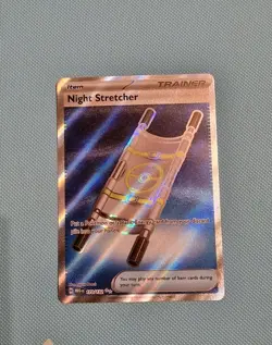 Pokemon TCG: Night Stretcher 173/132 Full Art Secret Rare, Mega Evolution - Image 1