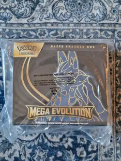 Pokemon TCG Mega Evolution Lucario Elite Trainer Box (ETB) - New & Sealed - Image 1