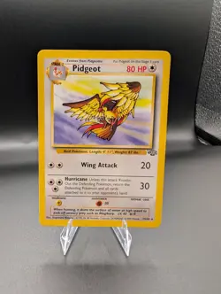 Pokemon TCG Pidgeot Jungle Card 24/64 Unlimited Non-Holo Rare - Image 1