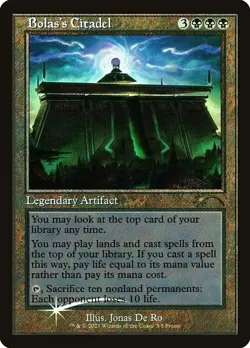 Bolas's Citadel (Retro Frame) WPN & Gateway Promos Magic The Gathering MTG Card - Image 1