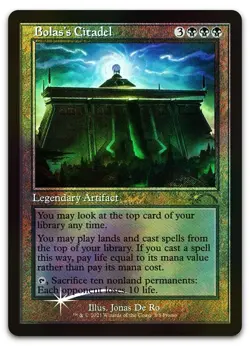 Bolas's Citadel (Retro Frame) #3 (Foil) (LP) WPN & Gateway Promos WPN Magic MTG - Image 1