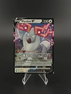 Pokemon TCG Wyrdeer v Holo Ultra Rare Card 134/189 Astral Radiance Swsh10 - Image 1