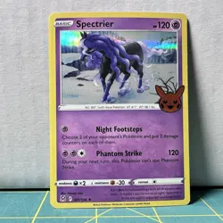 Spectrier 081/196 Halloween 2023 Trick or Trade Holo Rare Pokemon Card - Image 1