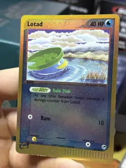Lotad 66/100 EX Sandstorm 2003 Reverse Holo e-Series Pokemon Card TCG - Image 3