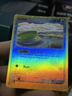 Lotad 66/100 EX Sandstorm 2003 Reverse Holo e-Series Pokemon Card TCG - Image 4
