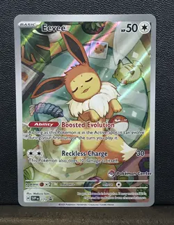 Eevee - 173 (Pokemon Center Exclusive) 173 Sv: Scarlet & Violet Promo (A) - Image 1