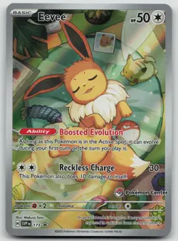 Eevee - 173 (Pokemon Center Exclusive) 173 Sv: Scarlet & Violet Promo Cards Holo - Image 1