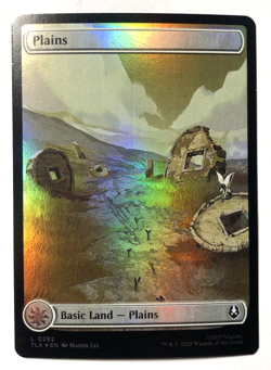 Plains FULL ART FOIL 292 Avatar the Last Airbender MTG Magic the Gathering NM - Image 1