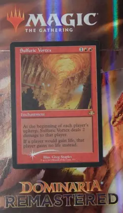 Sulfuric Vortex Retro Frame Foil DMR 332 MTG - Image 1