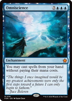 Omniscience [Foundations] Magic MTG - Image 1