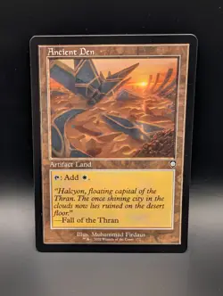 MTG - Ancient Den - RETRO FRAME - Artifact Land (W) - BRC #172 - Image 1