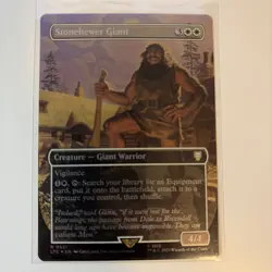 Magic The Gathering MTG STONEHEWER GIANT FOIL The Lord of the Rings NM Near Mint - Image 1