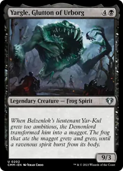 Yargle, Glutton of Urborg [Commander Masters] Foil Near Mint - Image 1