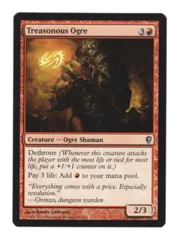 Magic The Gathering MTG - Conspiracy CNS 2014 - #36 Treasonous Ogre NM English - Image 1