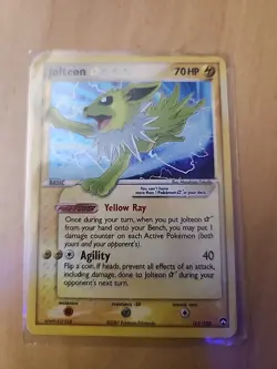 Jolteon Gold Star 101/108 Power Keepers Holo Near Mint Pokemon - Image 1