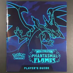 Pokemon TCG Phantasmal Flames Player's Guide Elite Trainer Box ETB Booklet - Image 1