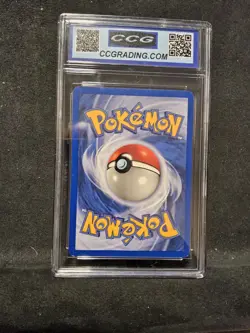 Pokemon Gambler Trainer Fossil 60/62 CCG 9.5 Regular Unlimited 1999 English - Image 2