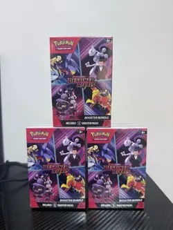 3x Pokemon TCG Scarlet Violet Destined Rivals Booster Bundle 6 Packs Sealed ✅ - Image 1