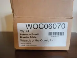 Pokemon Fossil RARE Blister Booster Pack WOTC Factory Sealed Mint Lapras Artwork - Image 2