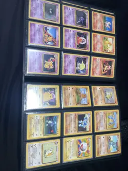 Pokemon vintage lot binder collection 180+ cards (READ DESCRIPTION) - Image 5