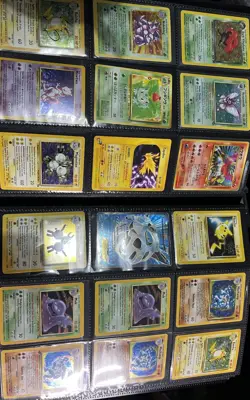 Pokemon Vintage Binder Over 90 Holos !! See Photos And Read Description - Image 2