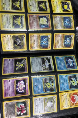 Pokemon Vintage Binder Over 90 Holos !! See Photos And Read Description - Image 4