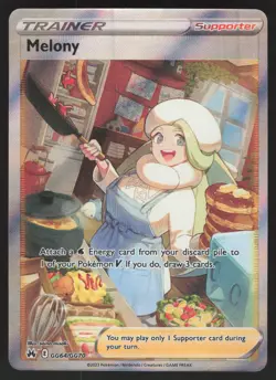 Melony GG64/GG70 Ultra Rare Pokemon TCG Crown Zenith: Galarian Gallery NM - Image 1