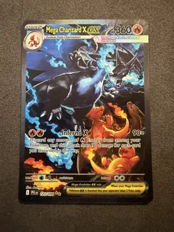 Mega Charizard X ex 125/094 Phantasmal Flames SIR (English) Pokemon TCG NM/M - Image 1