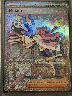 Pokemon TCG Miriam Sir 251/198 Scarlet & Violet Base Set PSA 9 - Image 2